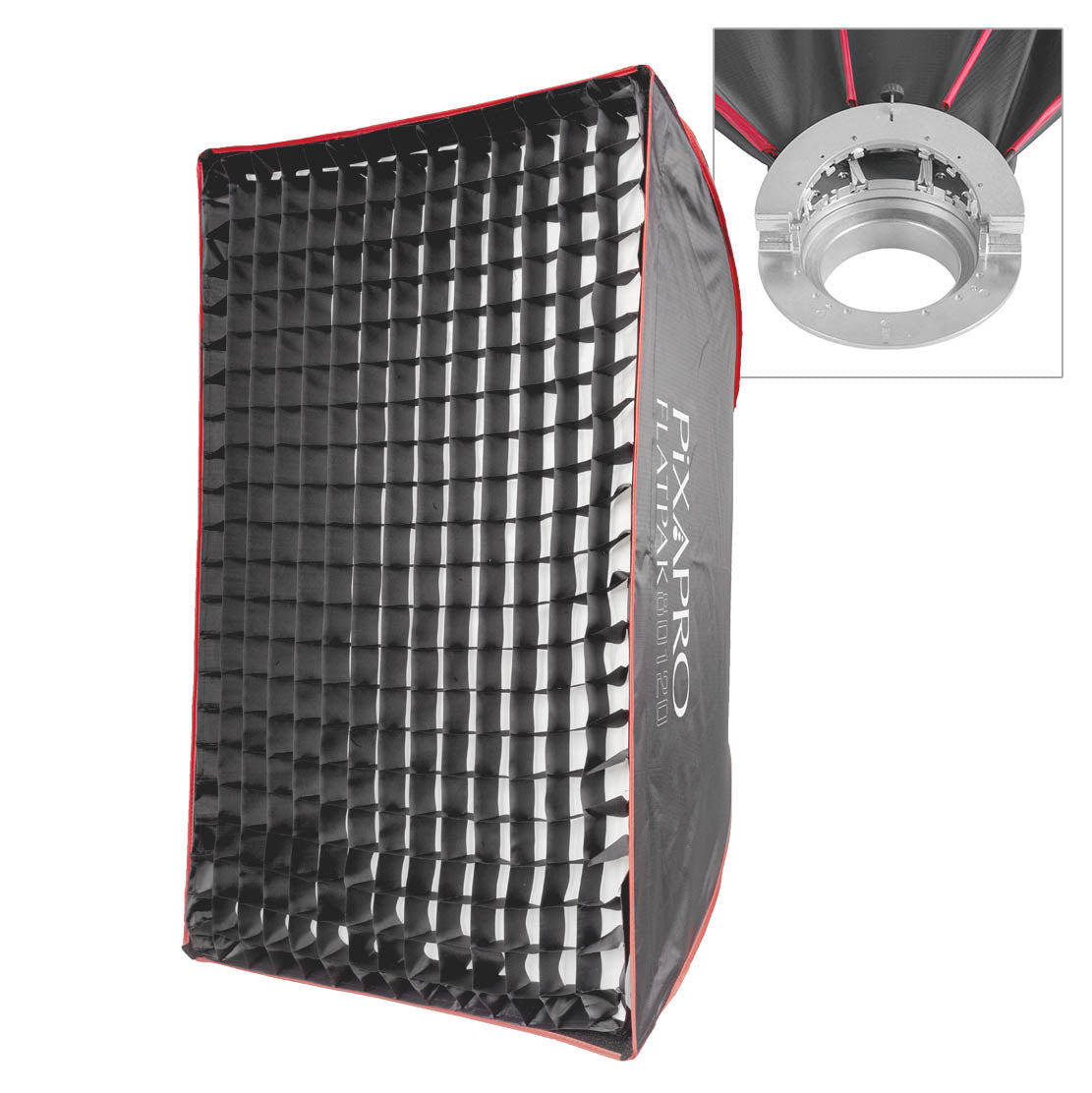 Professional Photography Softbox Lighting Kit - 3-Piece FlatPak Softbox Bundle with Multiple Sizes & Shapes for Studio, Portrait, and Product Photography