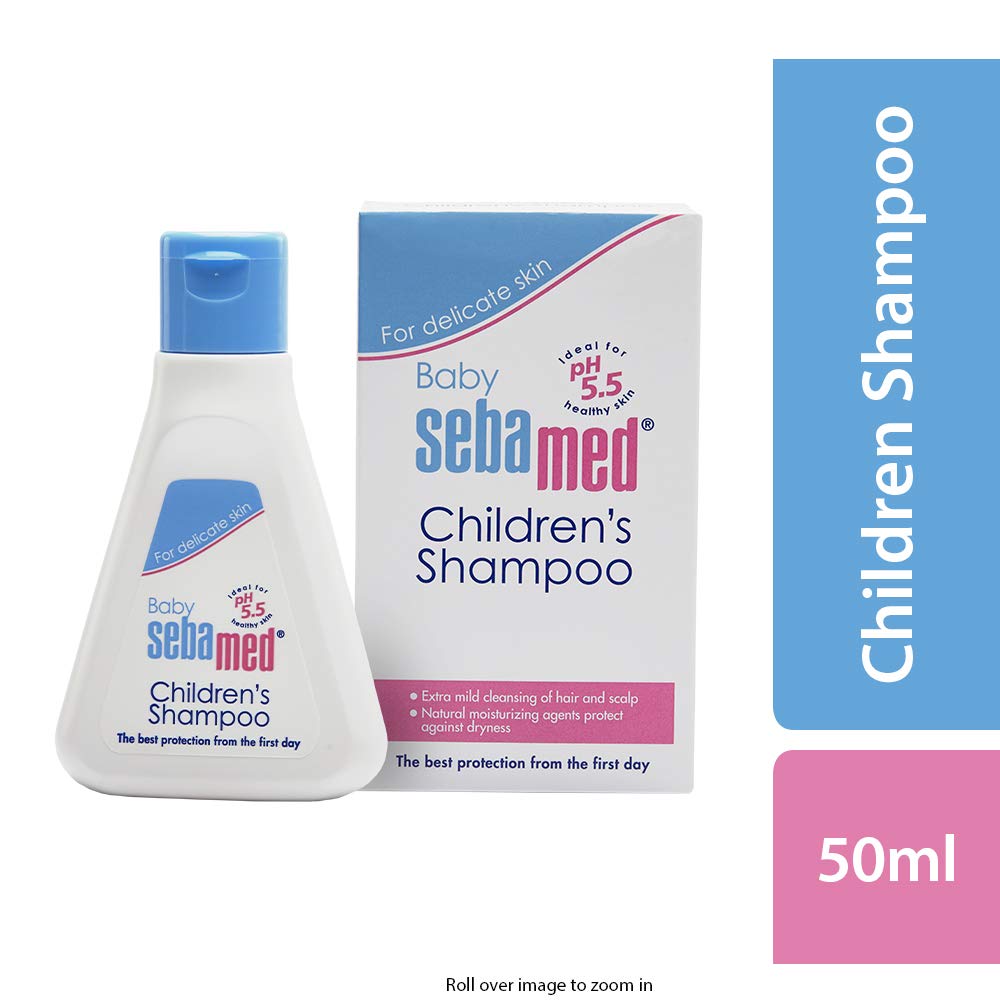 Sebamed Gentle Baby Shampoo & Wash Set - 50ml Each - pH 5.5 Balanced for Sensitive Skin - Tear-Free Formula for Newborns & Kids - Perfect for Bath Time & Daily Baby Care Routine