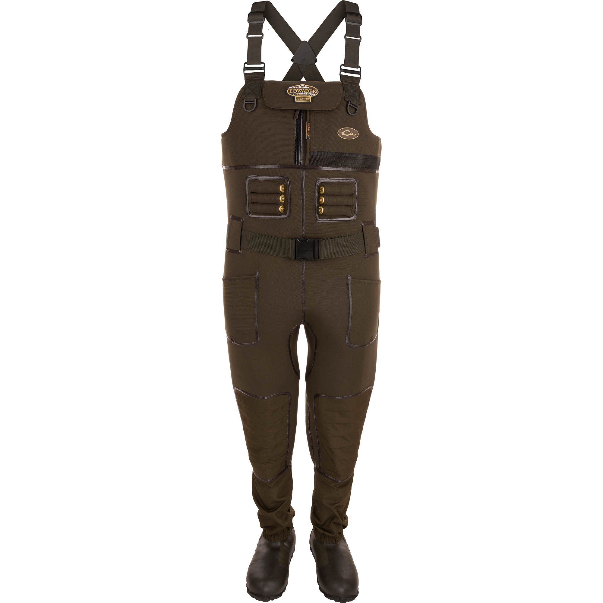 Buckshot Eqwader 1600 Neoprene Chest Wader 3.0mm - Waterproof Fishing Waders for Men & Women - Ideal for Fly Fishing, Hunting, and Outdoor Adventures