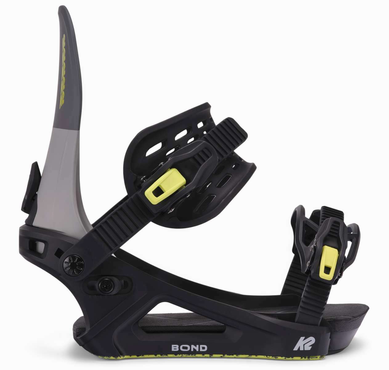 K2 Bond Snowboard Bindings 2025 - High-Performance Snowboard Bindings for All-Mountain Riding | Perfect for Freestyle, Powder & Park Snowboarding