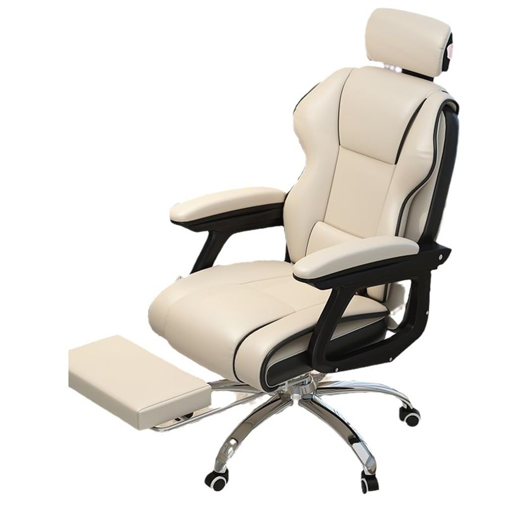 Ergonomic Gaming Chair - Adjustable Height Computer Office Chair with Lumbar Support for Home, Study & Esports - Perfect for Long Hours of Gaming, Work & Relaxation