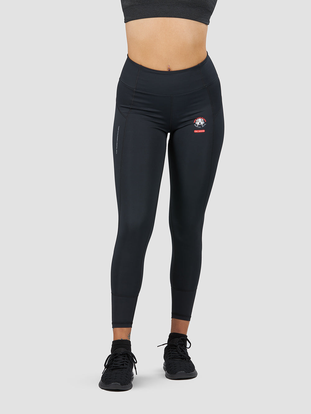 High Waist Power Leggings for Women - Black Workout Leggings for Yoga, Running & Gym - Comfortable & Stretchy Fitness Tights