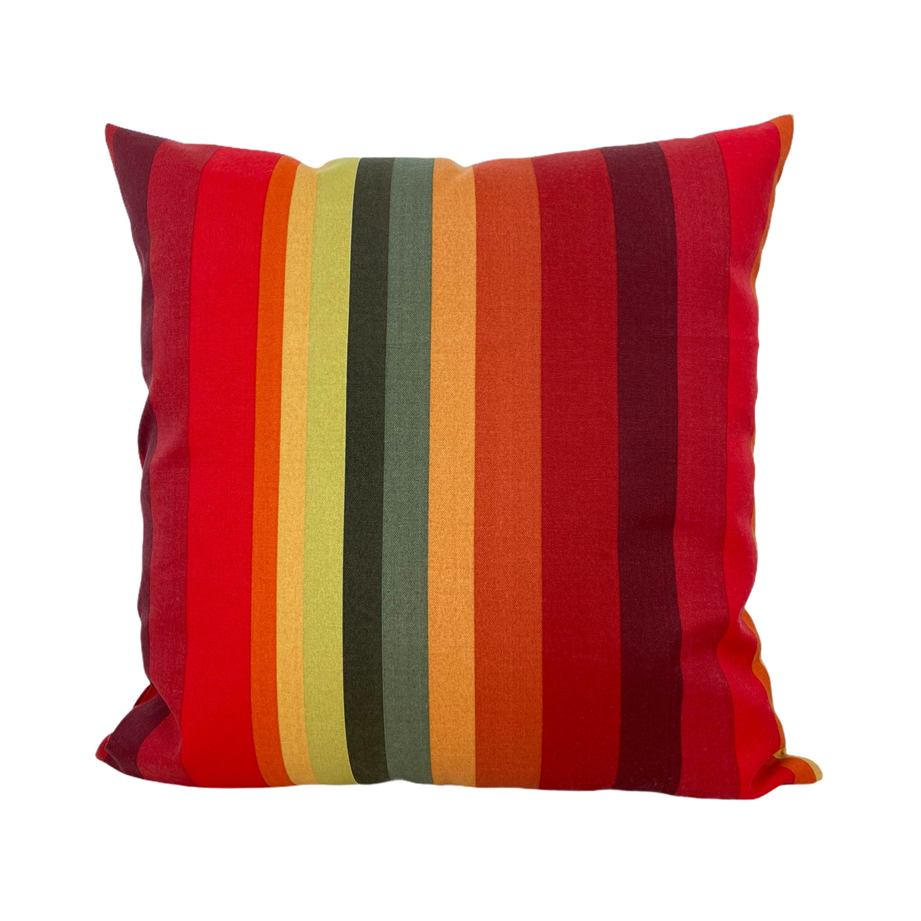 Islip Cayenne Outdoor Throw Pillow 20x20 - Waterproof Decorative Cushion for Patio, Garden & Poolside - UV Resistant Square Pillow Cover for Porch Furniture