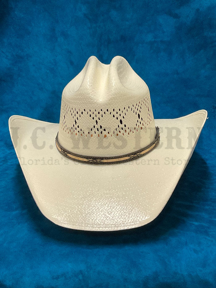 Resistol RSMACN JA4181 Jason Aldean MACON Straw Cowboy Hat - Natural Color for Outdoor, Country Music Festivals & Summer Wear