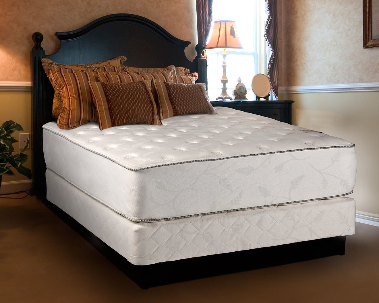 Dream Solutions Plush Orthopedic Mattress Set with Bed Frame - 54