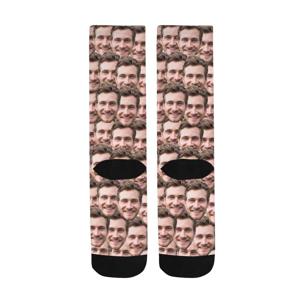 Custom Photo Socks - Personalized Face Socks for Women & Men | Soft Printed Socks with Your Picture | Perfect Gift for Birthdays, Anniversaries & Holidays