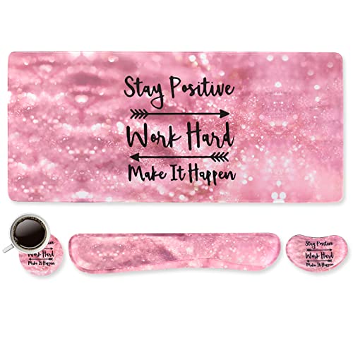 Pink Glitter Letters