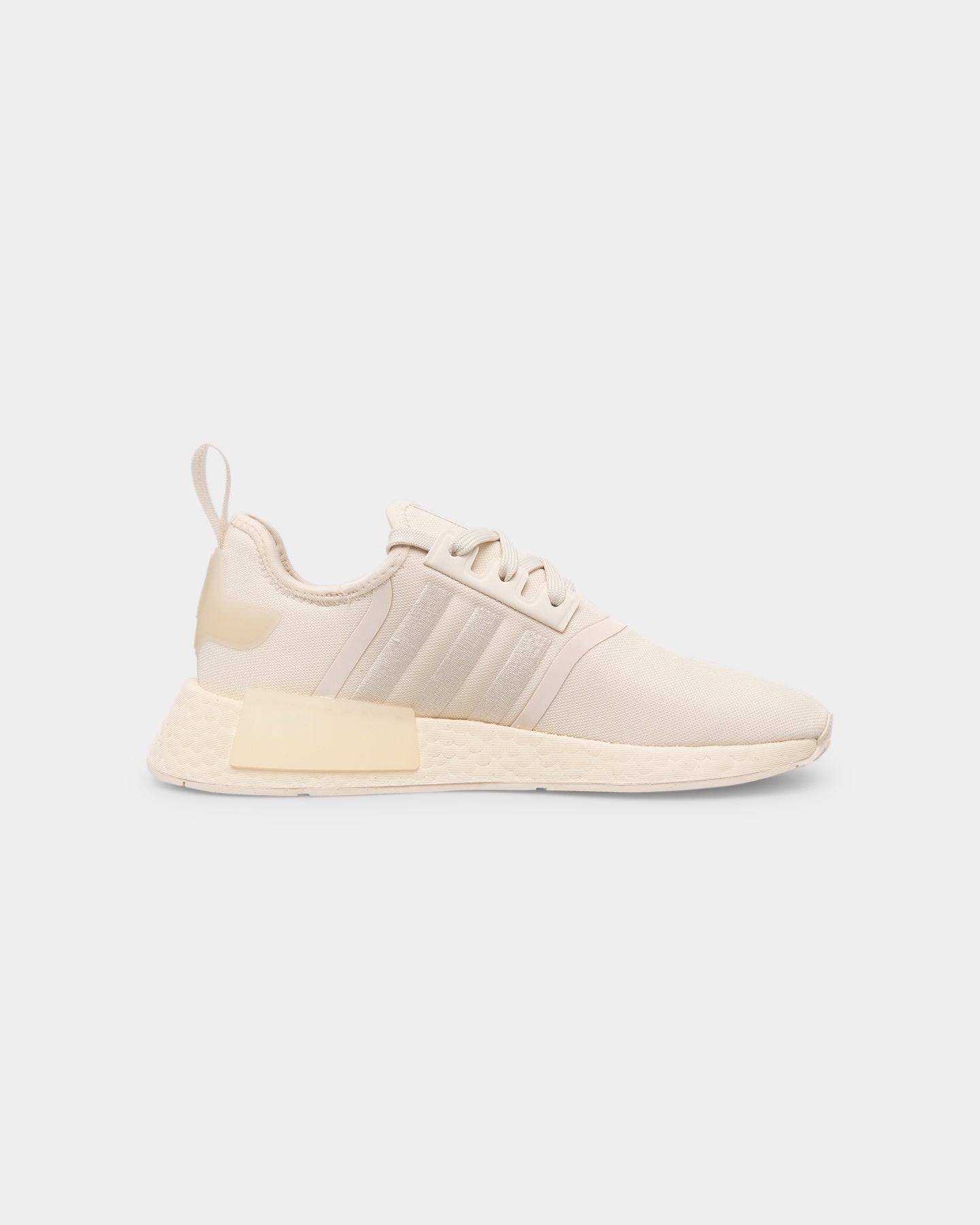 Adidas Women's NMD_R1 Running Shoes - Wonder White/Cloud White | Lightweight Comfort Sneakers for Women | Perfect for Gym, Workouts & Casual Wear