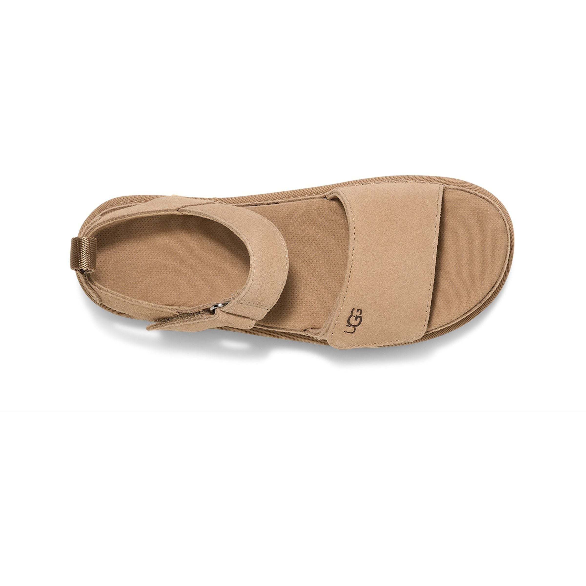 UGG Women's Goldenstar Comfort Slide Sandals - Soft Suede & Cushioned Footbed for Summer, Beach, and Casual Wear