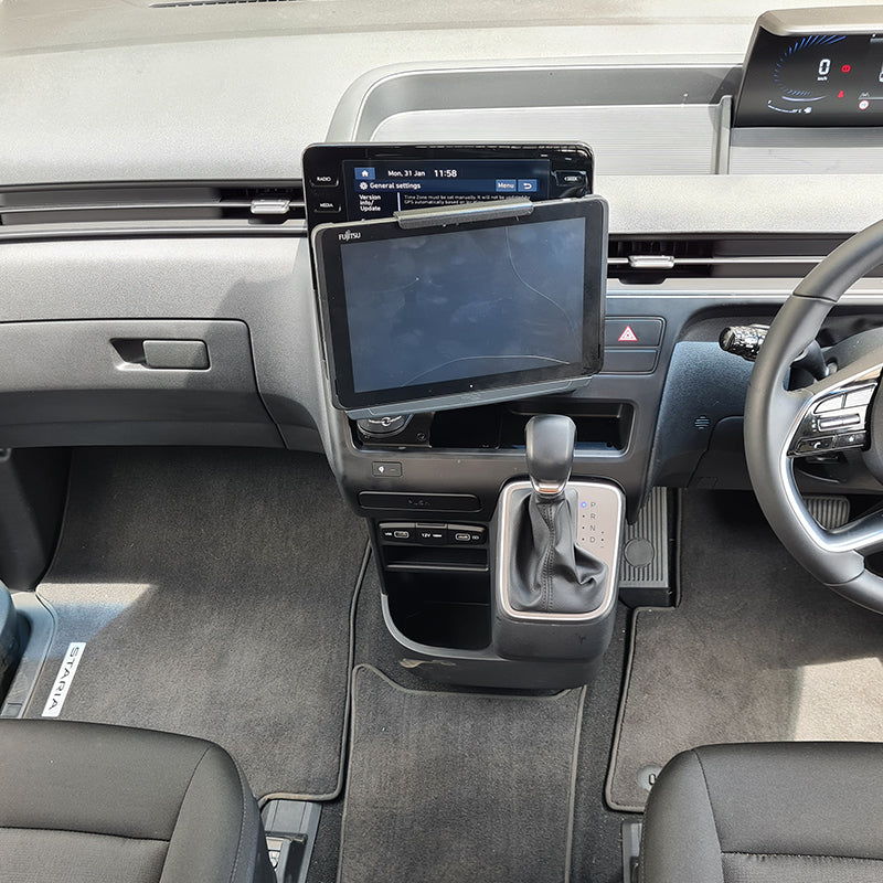 Industrial Evolution InDash Mount for Hyundai Staria (2021+) - Universal Car Phone Holder for Secure Dashboard Installation - Perfect for GPS Navigation & Hands-Free Driving