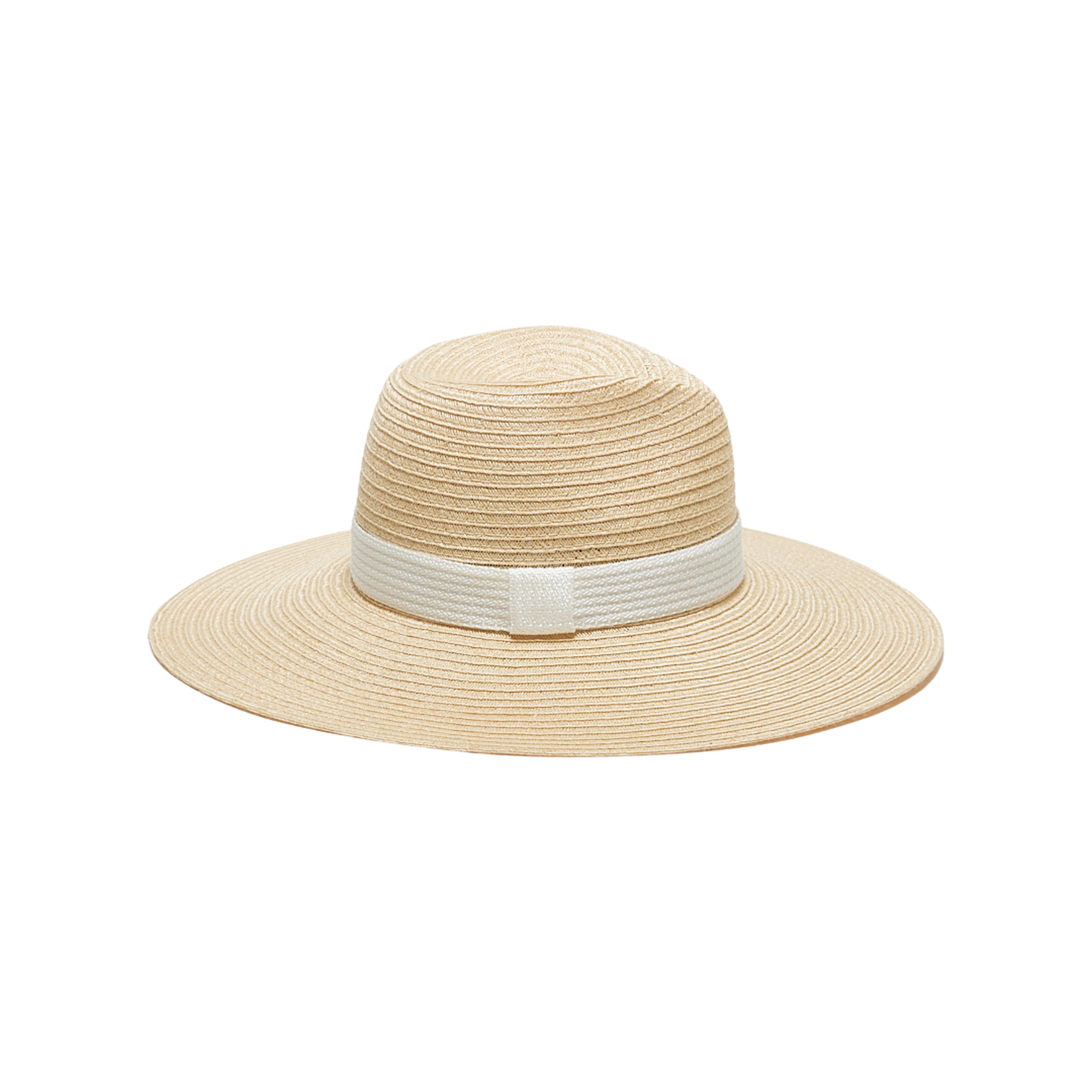 Emmanuelle Vented Hemp Fedora Hat for Women - Breathable Summer Sun Hat with Wide Brim - Perfect for Beach, Gardening, and Outdoor Activities