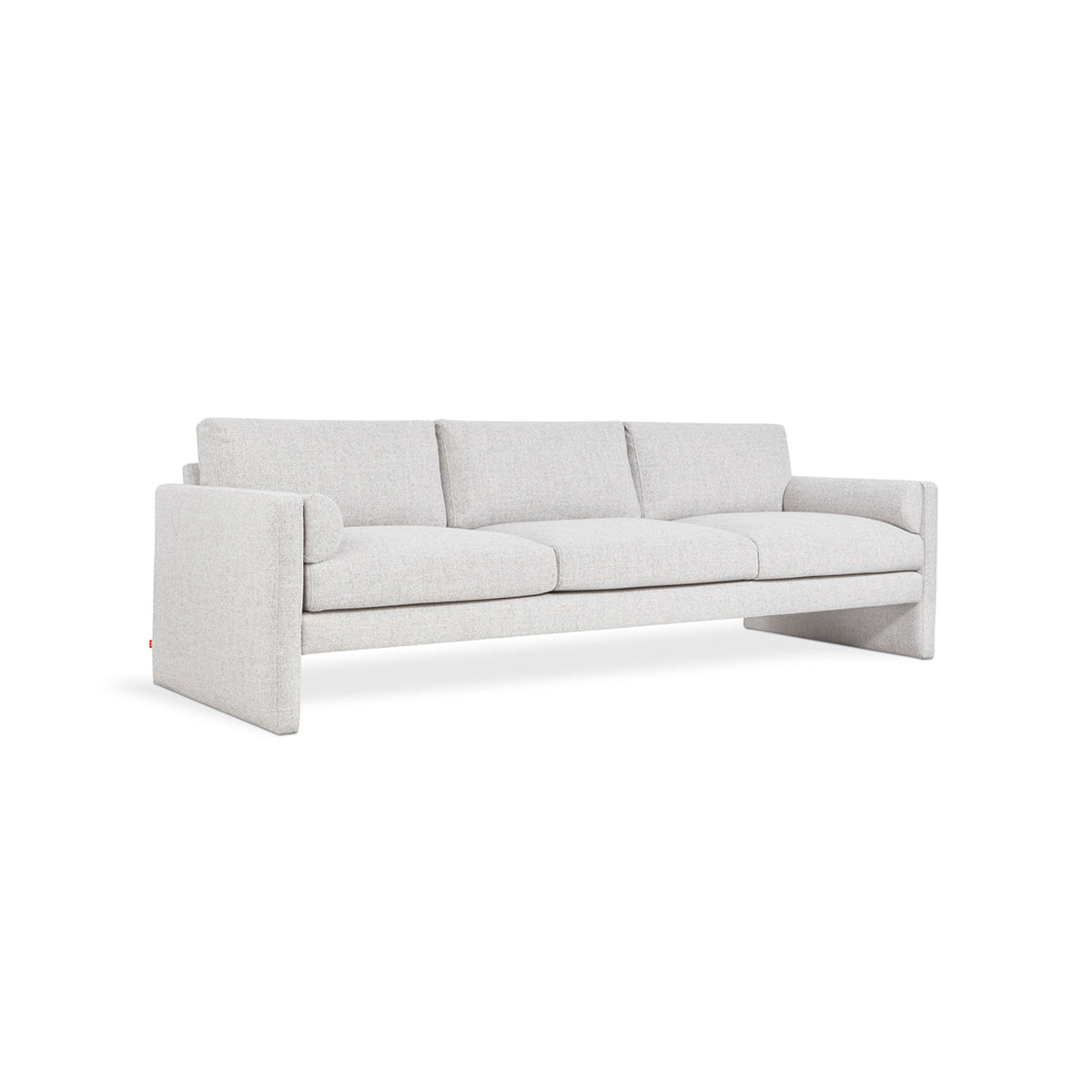 M Co Living Laurel Sofa - Modern Comfortable Sectional Couch for Living Room, Lounge & Family Room - Soft Fabric Upholstery with Sturdy Wooden Frame - Perfect for Small Spaces, Apartments & Home Theater