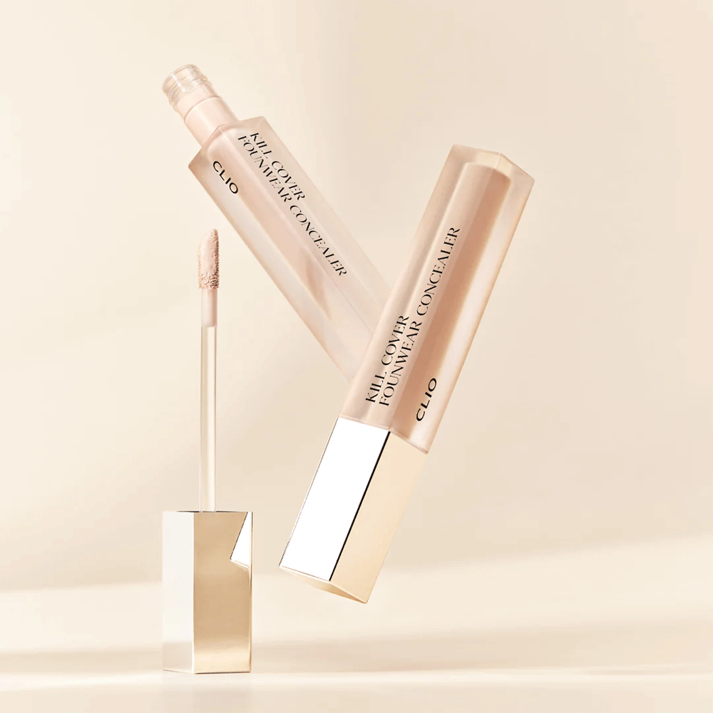 CLIO Kill Cover Foundation Concealer 6g - 4 Shades for Flawless Skin | Perfect for Daily Makeup & Blemish Coverage
