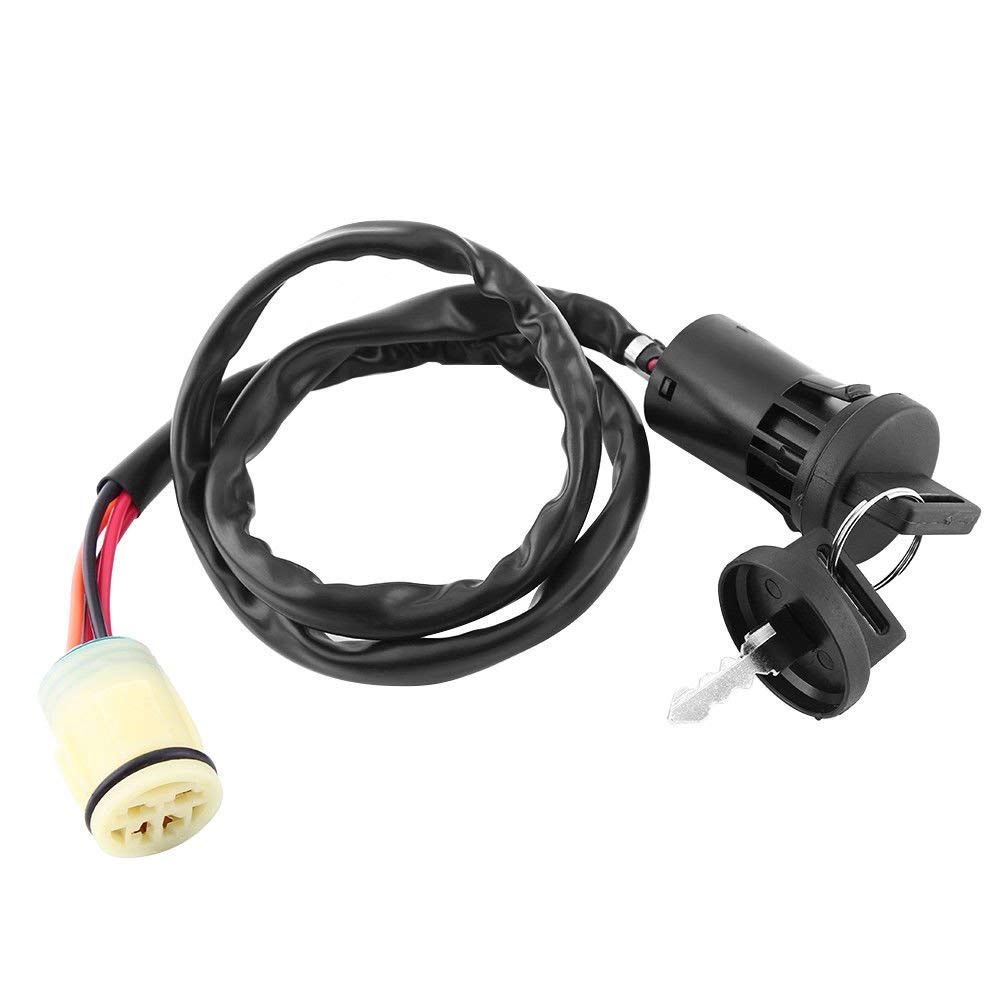 Rllyer Ignition Key Switch Replacement for Honda TRX 350 TE TRX350TE TRX-350TE RANCHER ES ATV 2000-2006 - Perfect for Off-Road, Farm & Ranch Use