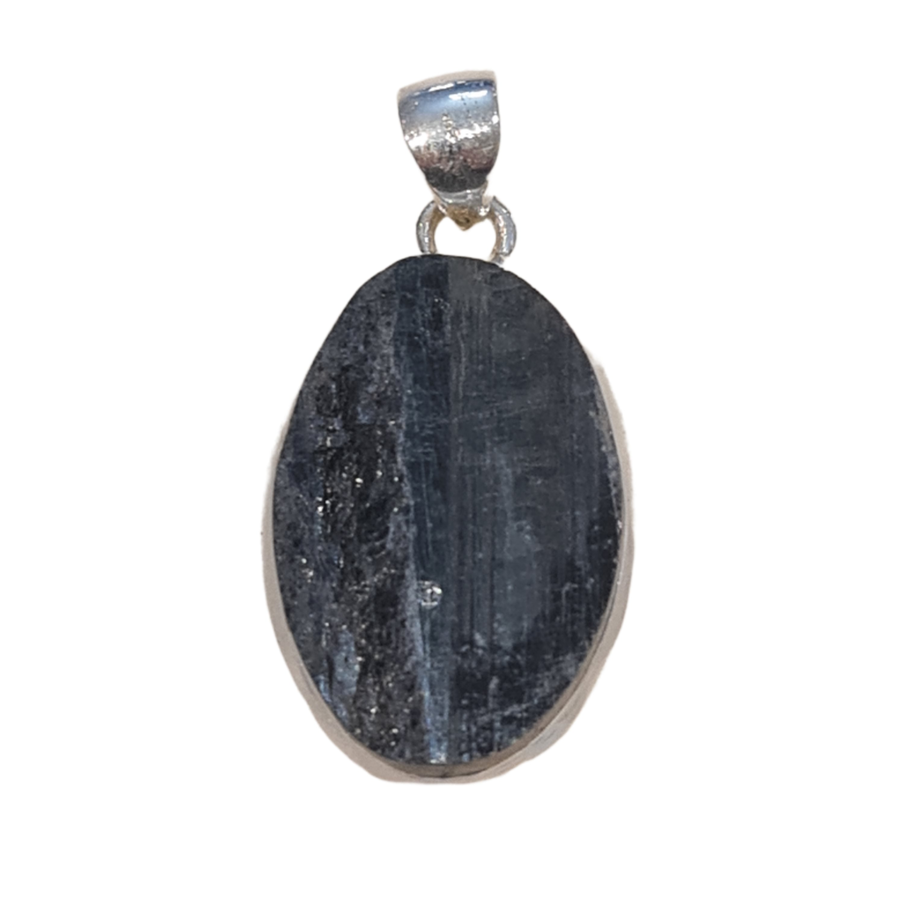 Black Tourmaline Pendant Necklace - Natural Healing Crystal Jewelry for Protection & Energy Cleansing | Perfect for Meditation, Yoga & Spiritual Gifts