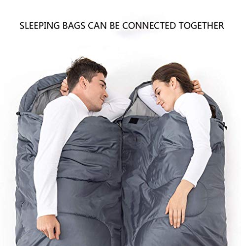 Ultralight 3-Season Camping Sleeping Bag - Portable Envelope Design for Backpacking, Hiking & Outdoor Adventures - Perfect for Camping Trips, Mountain Climbing and Wilderness Exploration