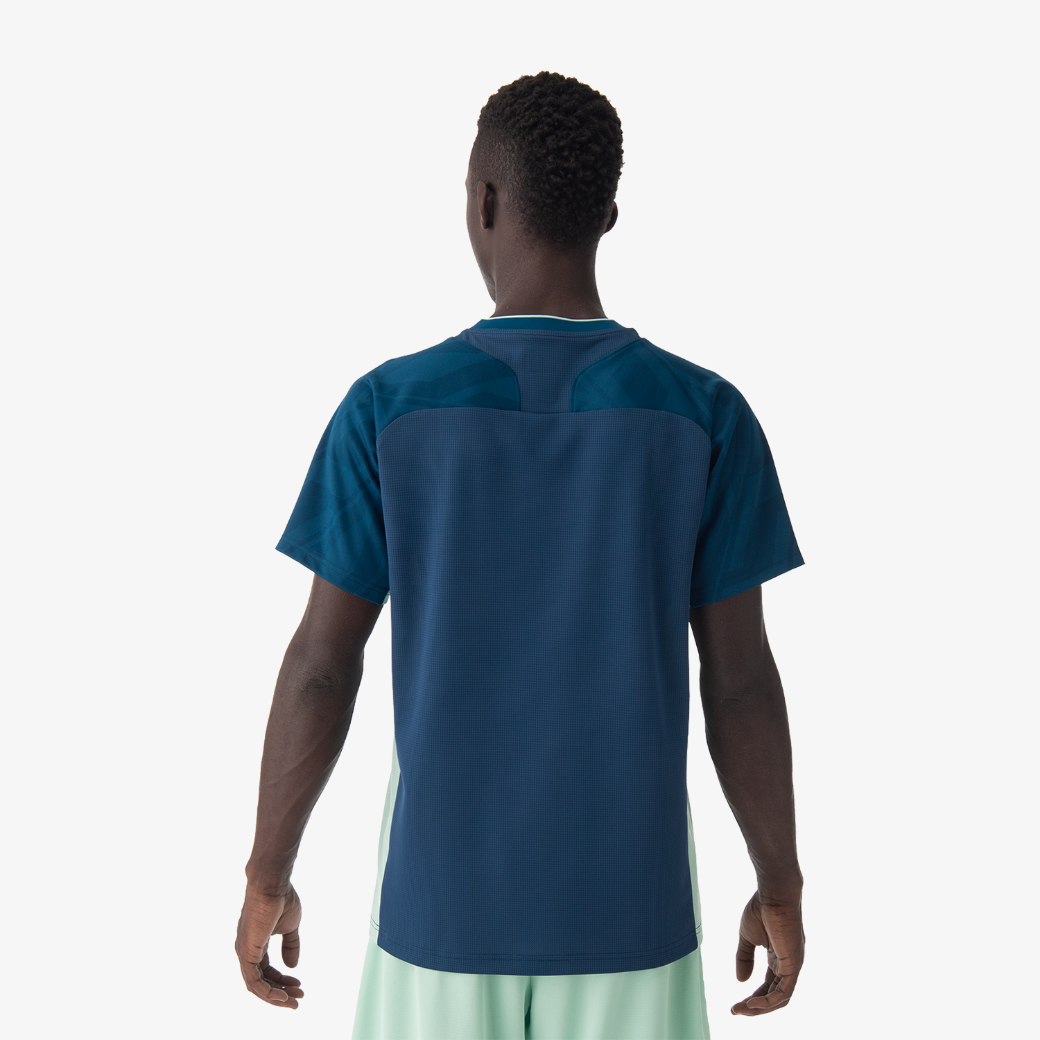 Yonex Men's Crew Neck Tennis Shirt 10632 - Ink Blue | Moisture-Wicking & Breathable for Sports & Casual Wear