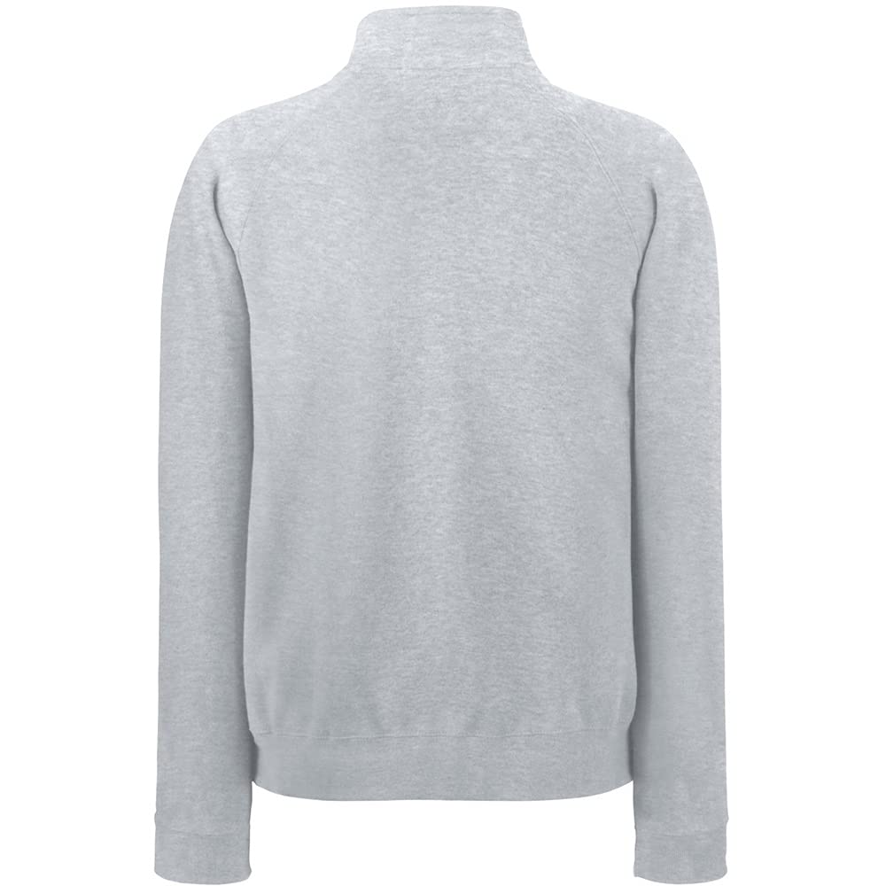 Fruit of the Loom Men's Fleece Sweatshirt Jacket - Lightweight Warm Pullover for Outdoor Activities, Gym, and Casual Wear
