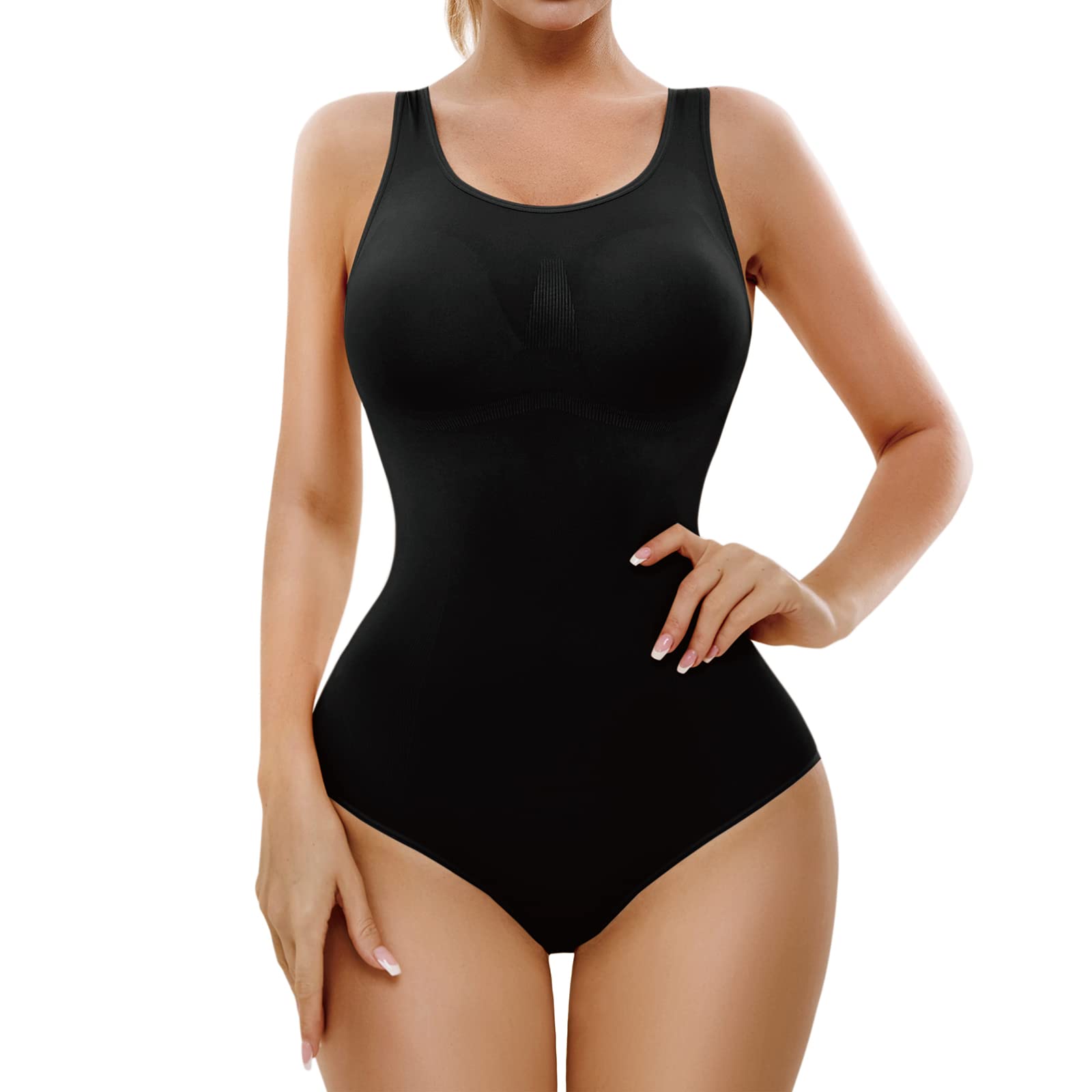 AMRIY Women's Shapewear Bodysuit - Tummy Control Waist Trainer & Butt Lifter for Slimming & Body Shaping | Perfect for Everyday Wear, Special Occasions & Postpartum Recovery