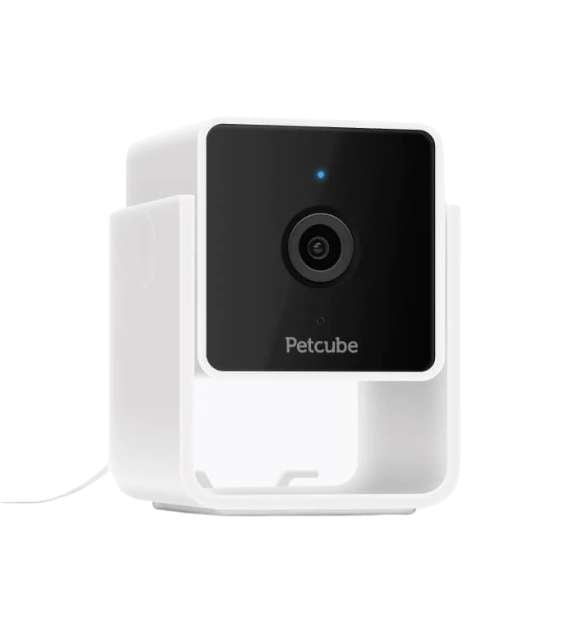 Petcube Smart HD Pet Camera with 2-Way Audio & Night Vision - Monitor & Interact with Your Dog or Cat at Home | Indoor Security Camera for Pet Lovers & Home Surveillance