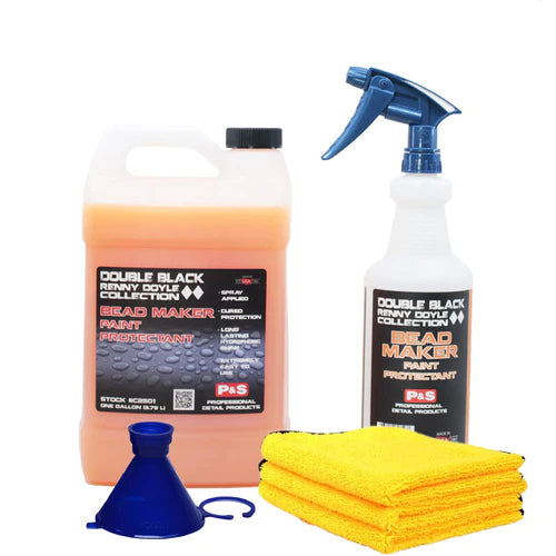 P&S Double Black Collection Bead Maker Paint Protectant - Premium Car Wax & Sealant for Ultimate Shine & Protection - Perfect for Cars, Motorcycles & Boats