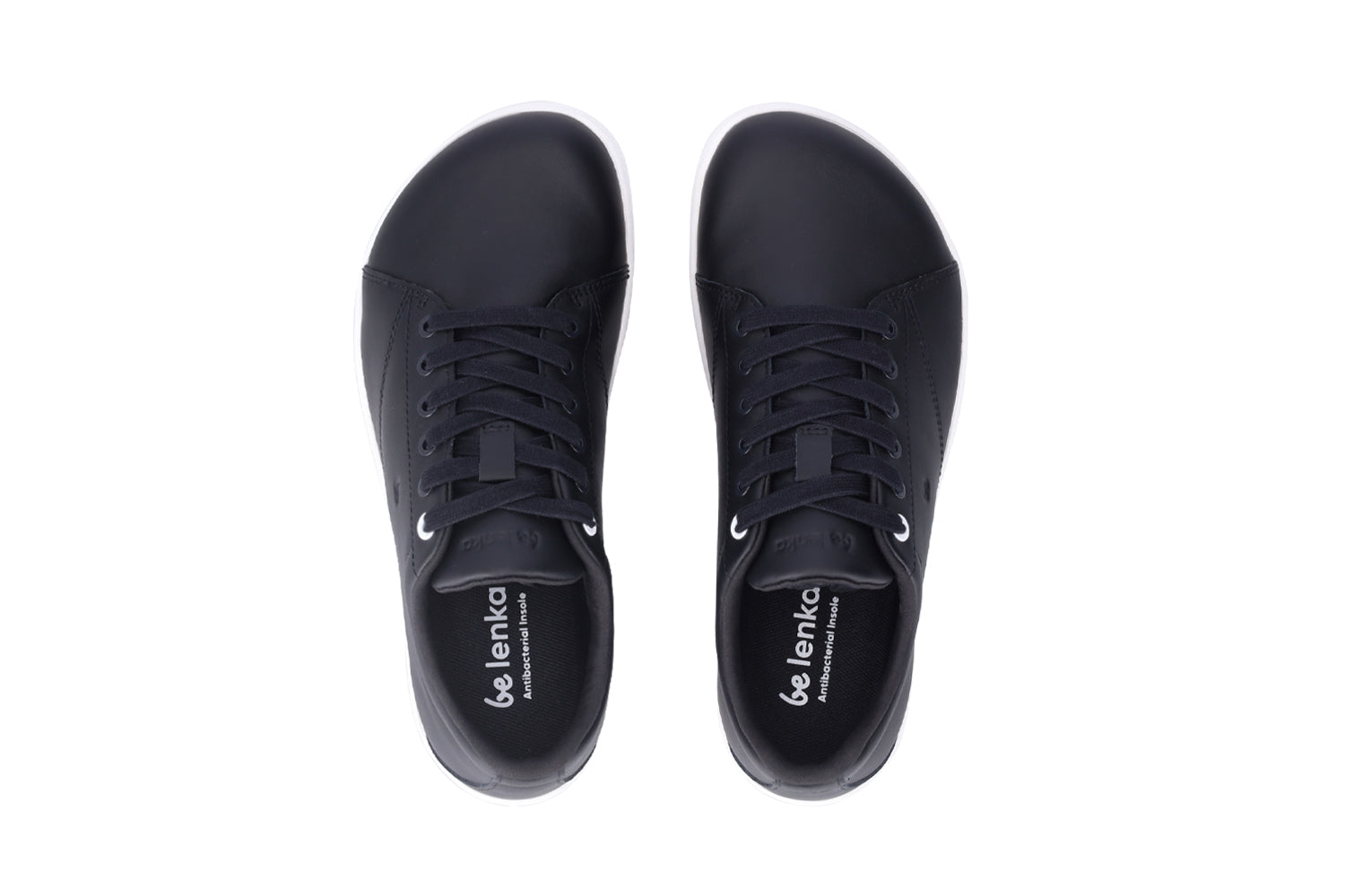 Barefoot Sneakers for Women & Men - Be Lenka Core Black | Minimalist Zero Drop Shoes for Running, Walking & Gym | Lightweight & Flexible Comfort