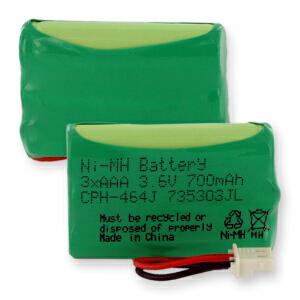1X3AAA NiMH 700mAh Rechargeable Batteries with J Connector - Perfect for Toys, Flashlights, and Electronic Devices
