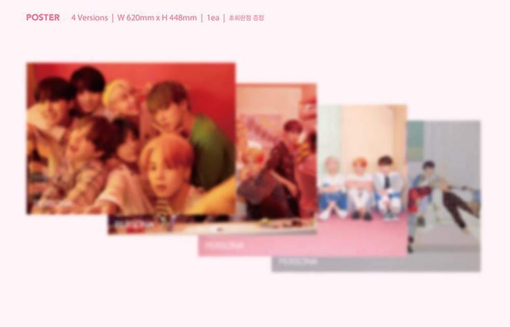 BTS (Version 2) Map of The Soul: Persona Album - Bangtan Boys CD with Poster, Photobook, Mini Book, Photocard, Postcard & Photo Film | K-Pop Collectors Edition + Bonus 6 Photocards Set | Perfect for ARMY Fans, Gift Giving & Music Collections