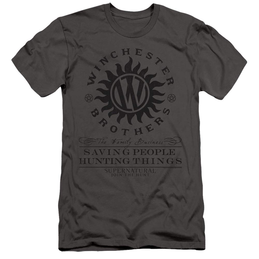 Supernatural Winchester Anti-Possession Symbol T-Shirt | Slim Fit Unisex Tee for Men & Women | TV Show Merchandise & Fan Gift