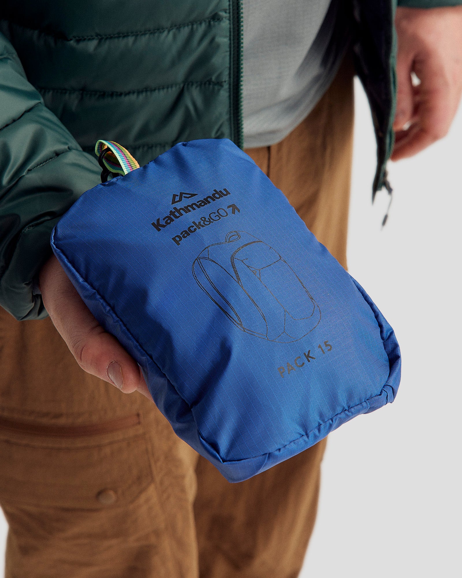 Peak Blue Pack&Go Travel Backpack - Lightweight & Durable Hiking Daypack for Outdoor Adventures, Camping, and Daily Commute