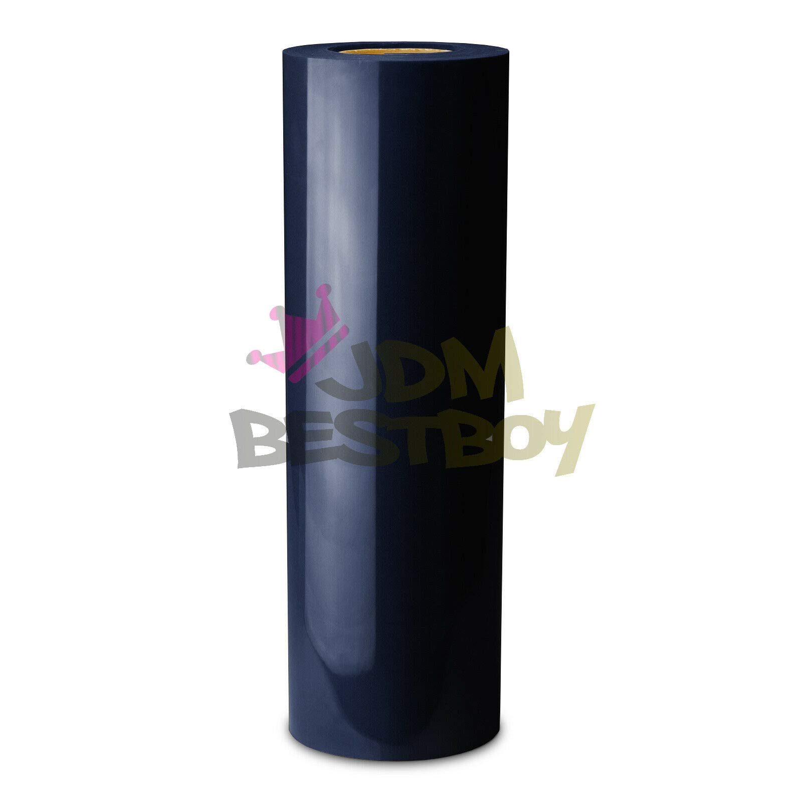 Premium Navy Blue Flock Heat Transfer Vinyl (HTV) Sheet - 20