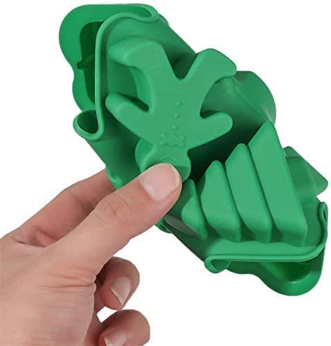 2-Pack Christmas Tree Silicone Baking Molds - 6 Cavity Holiday Cookie, Candy & Chocolate Molds for Festive Baking - Perfect for Christmas Cookies, DIY Gifts & Holiday Dessert Decorating