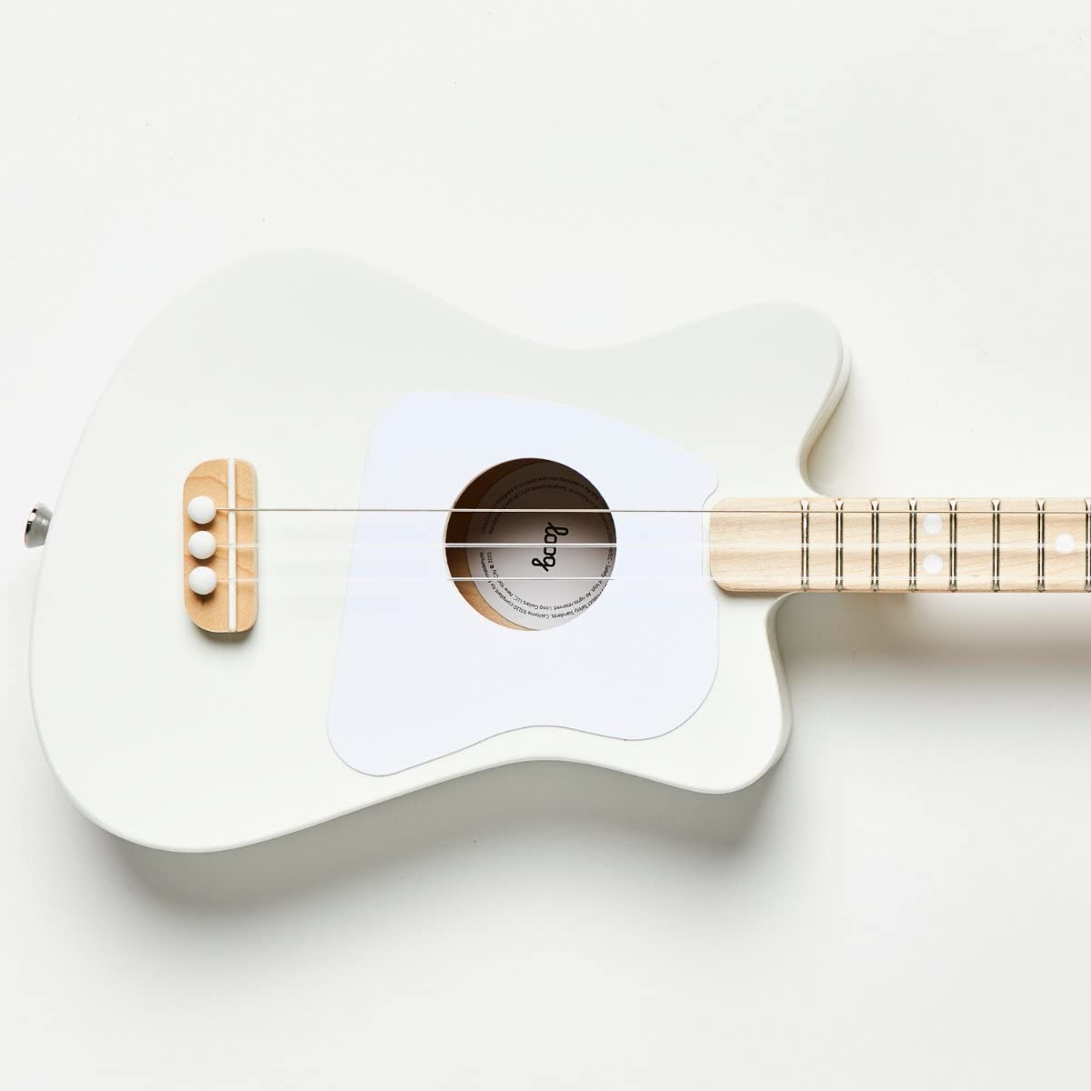 Loog Mini Acoustic 3-String Kids Guitar for Beginners Ages 3+ with Learning App & Lessons - Perfect for Toddler Music Education, Birthday Gifts & Early Childhood Development