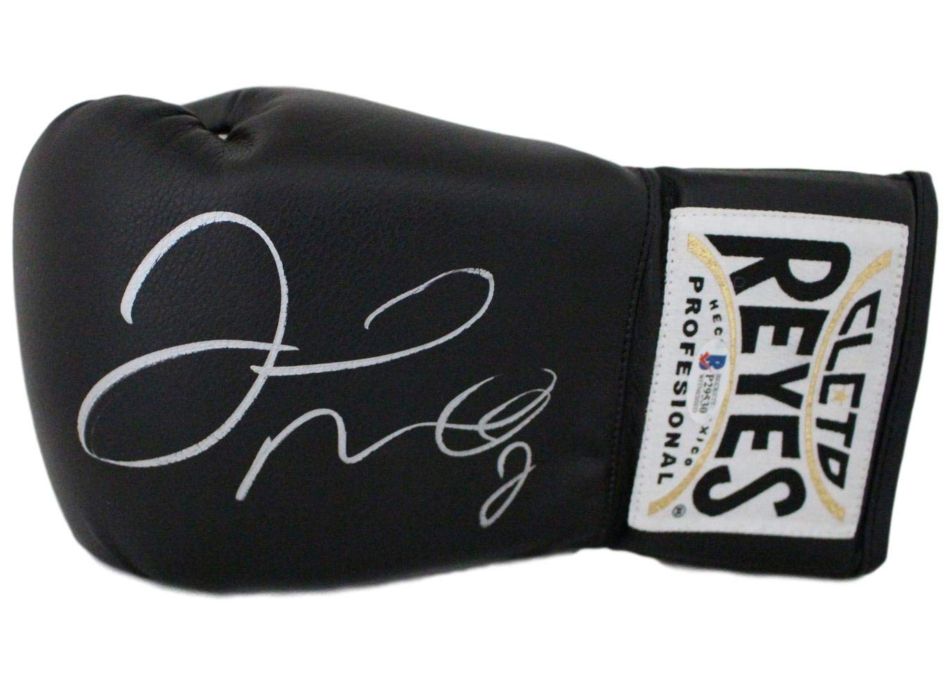 Floyd Mayweather Jr Signed Cleto Reyes Black Left Hand Boxing Glove - Authentic Boxing Memorabilia for Collectors & Sports Fans - Perfect for Display, Gift Giving & Investment - Ideal for Home Decor, Man Cave & Boxing Memorabilia Collections