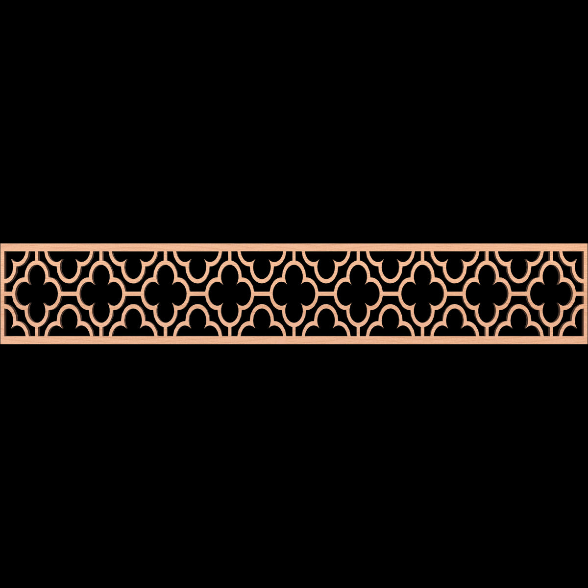 Chicago Fretwork Moulding - Decorative Wood Trim for Home & Furniture | Perfect for DIY Projects, Wall Paneling, and Cabinet Accents