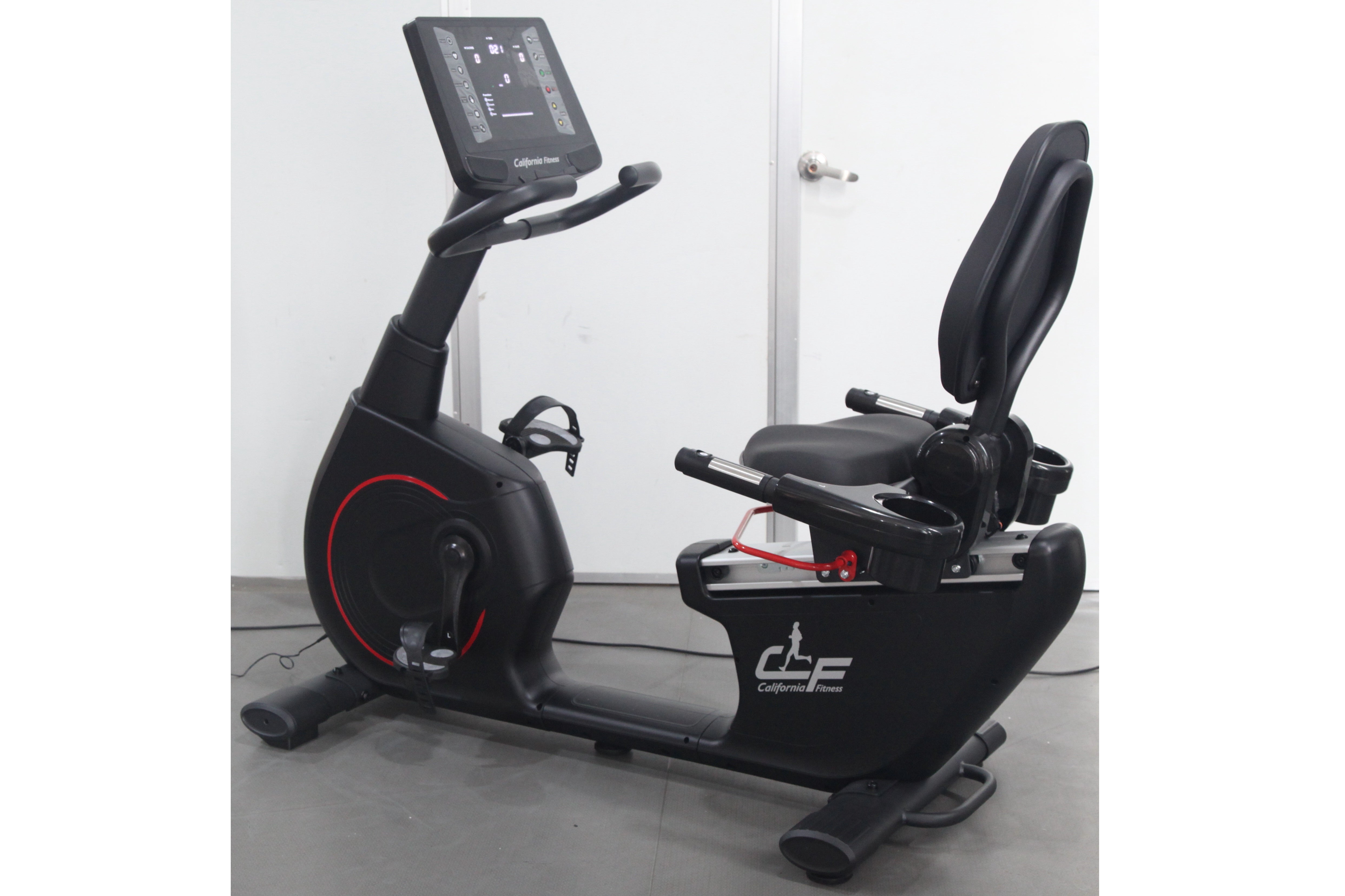 California Fitness R8 Recumbent Exercise Bike - Quiet Magnetic Resistance, LCD Display, 16 Levels Adjustable for Home Gym - Perfect for Low-Impact Cardio, Rehabilitation & Seniors Fitness