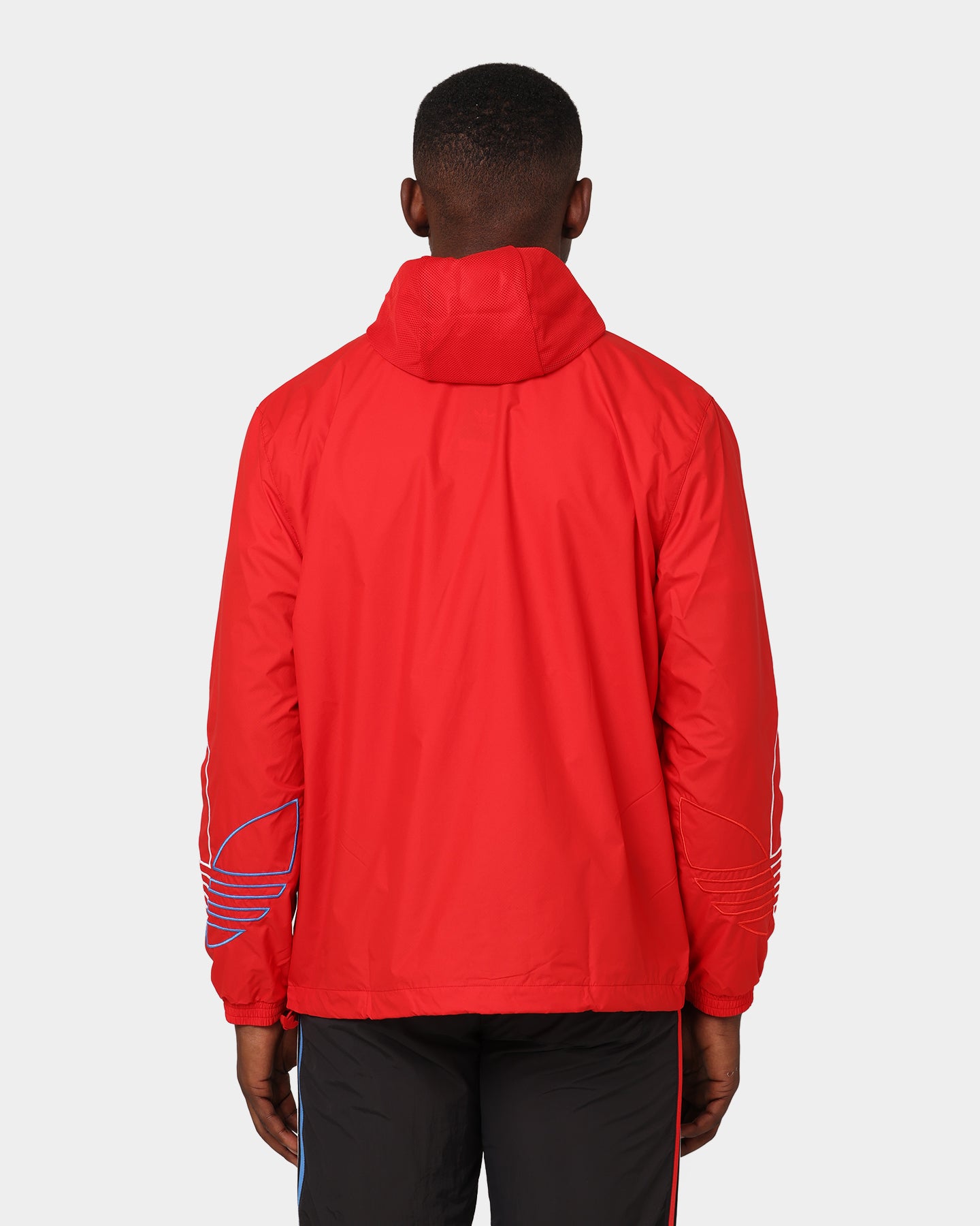 Adidas FTO Windbreaker Jacket - Lightweight & Water-Resistant Scarlet Red Running Jacket for Men - Perfect for Outdoor Sports & Casual Wear
