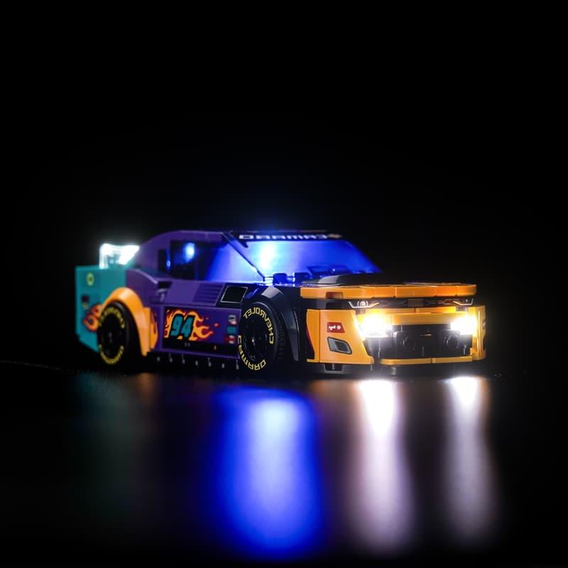 LEGO Speed Champions NASCAR Next Gen Chevrolet Camaro ZL1 76935 Light Kit - LED Building Bricks Accessories for Car Models | Perfect for Night Display & Collector Showcase