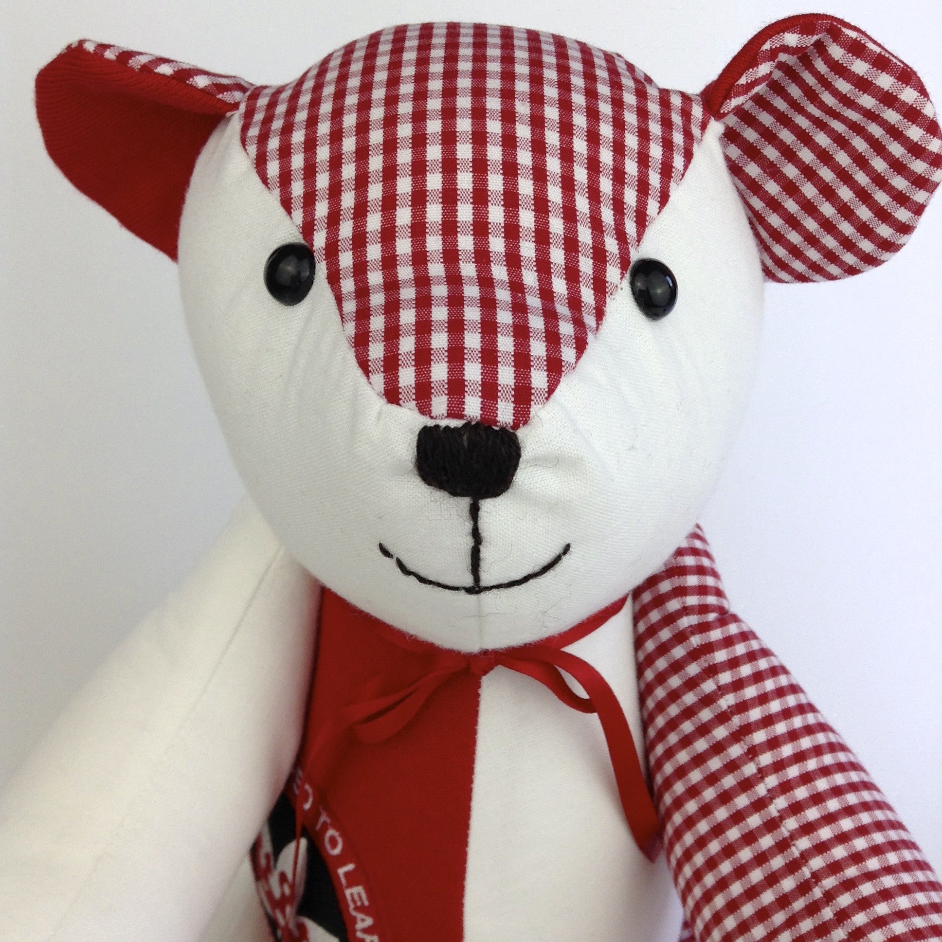 Custom Memory Bear for Graduates - Personalized Keepsake Plush Gift for School Leavers | Perfect Graduation Gift & Sentimental Keepsake for Students