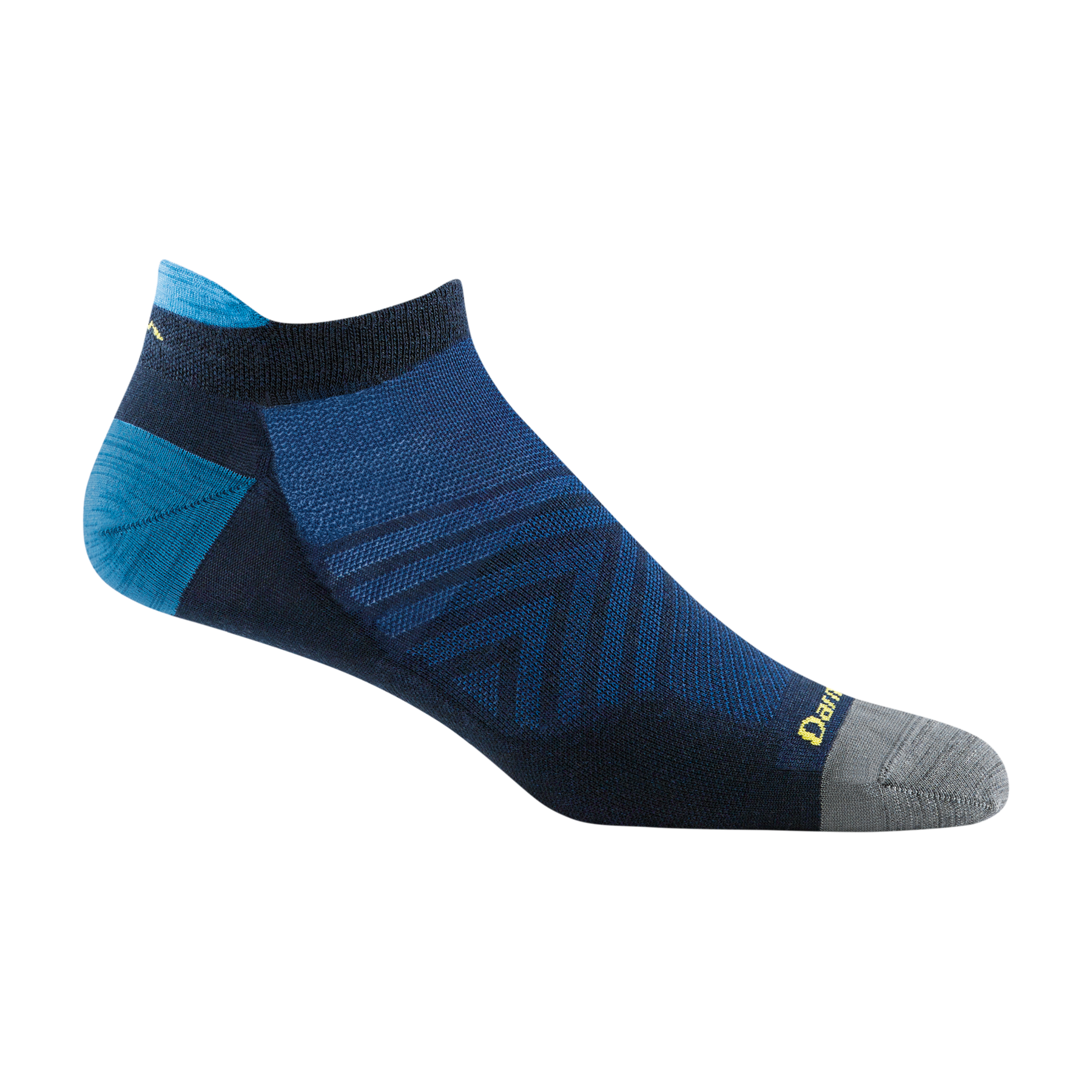 Darn Tough 1033 Run No Show Tab Ultra Lightweight Running Socks for Men - Breathable Cushioned Athletic Socks for Running, Hiking & Everyday Comfort