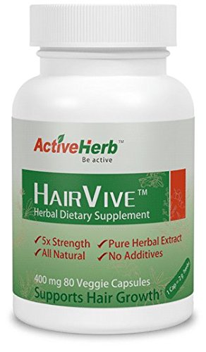HairVive Hair Growth Supplement - 80 Capsules x 6 Bottles for Thicker, Stronger Hair | Promotes Hair Regrowth & Reduces Hair Loss | Perfect for Men & Women with Thinning Hair | Daily Hair Care Routine