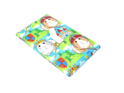 Guinea Pig Knights Light Switch Cover Plate - Medieval Castle Themed Wall Decor for Bedroom, Nursery, or Kids Room - Unique Home Decoration Idea