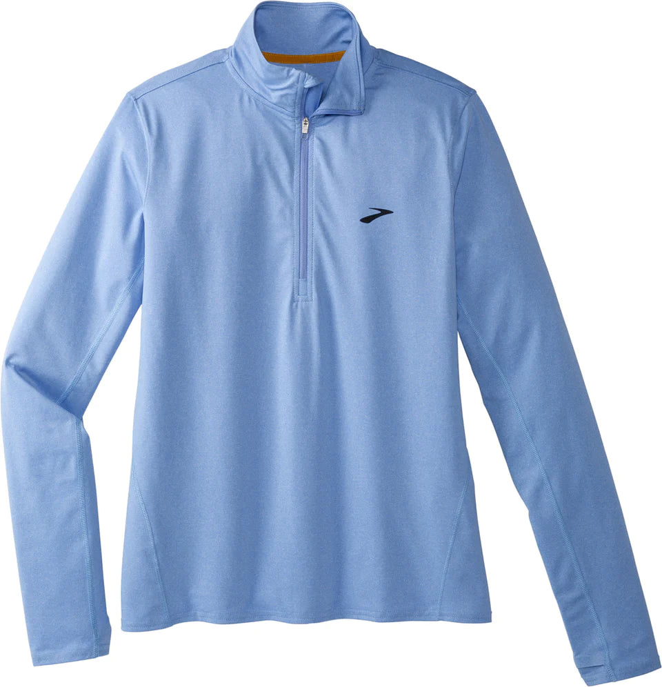 Brooks Women's Dash 1/2 Zip Running Jacket - Lightweight Breathable Dash 2.0 for Outdoor Jogging & Cold Weather Training