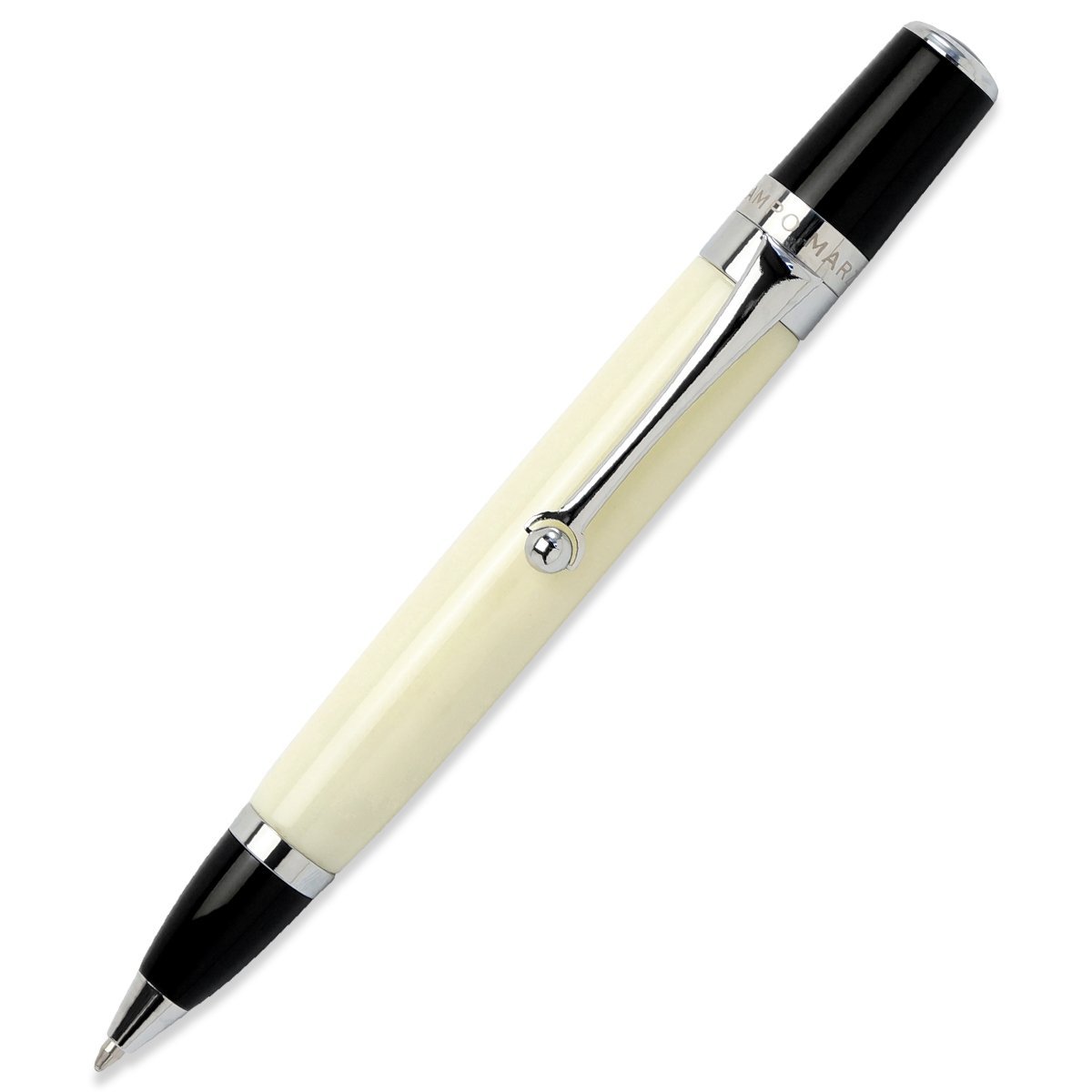 Premium SIENA Ballpoint Pen - Smooth Writing Cream White Ink Pen for Office, School & Everyday Use - Ideal for Note Taking, Journaling & Gifting