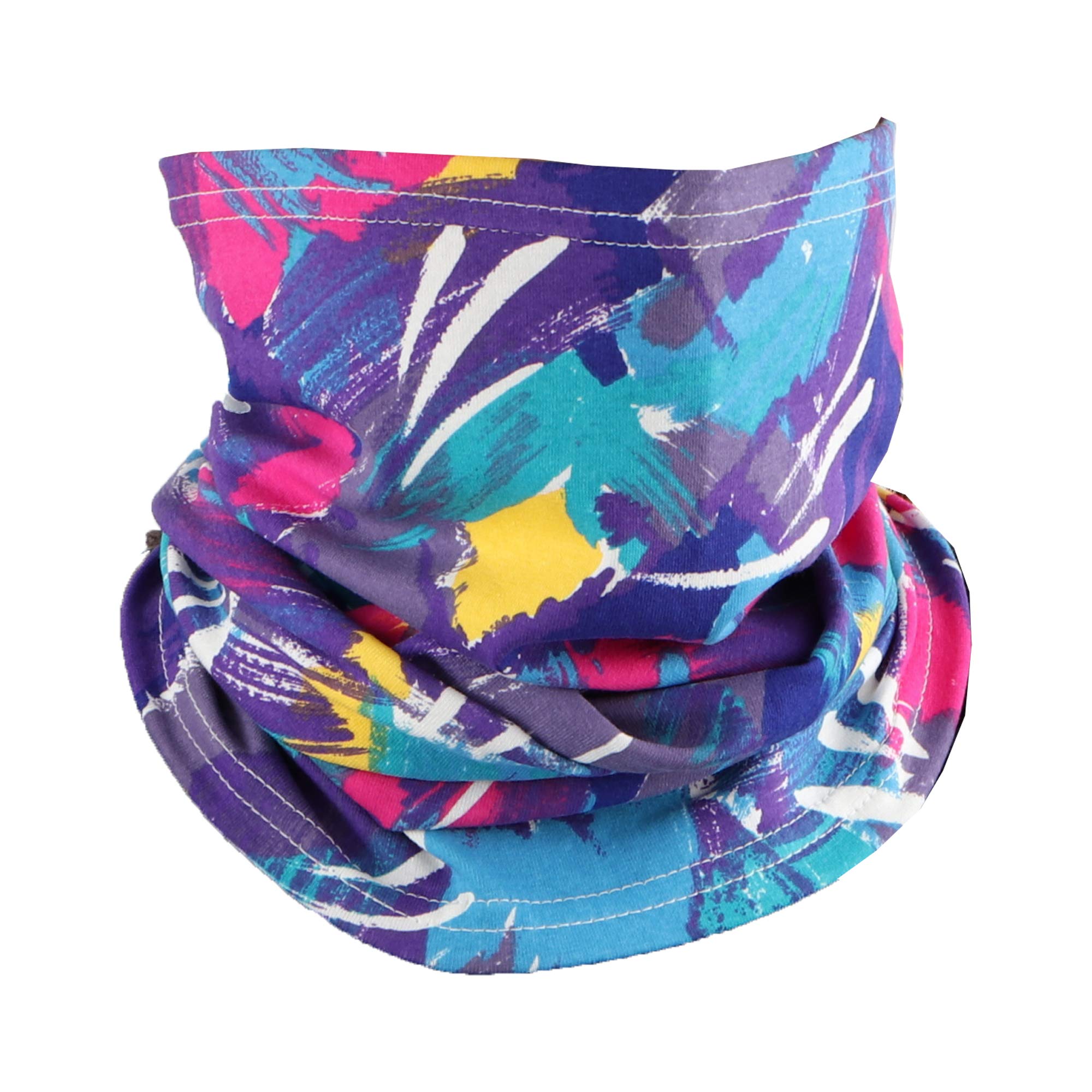 Breathable Cotton Face Mask Bandana & Neck Gaiter - Made in USA | UV Protection for Outdoor Activities, Hiking, Cycling & Travel