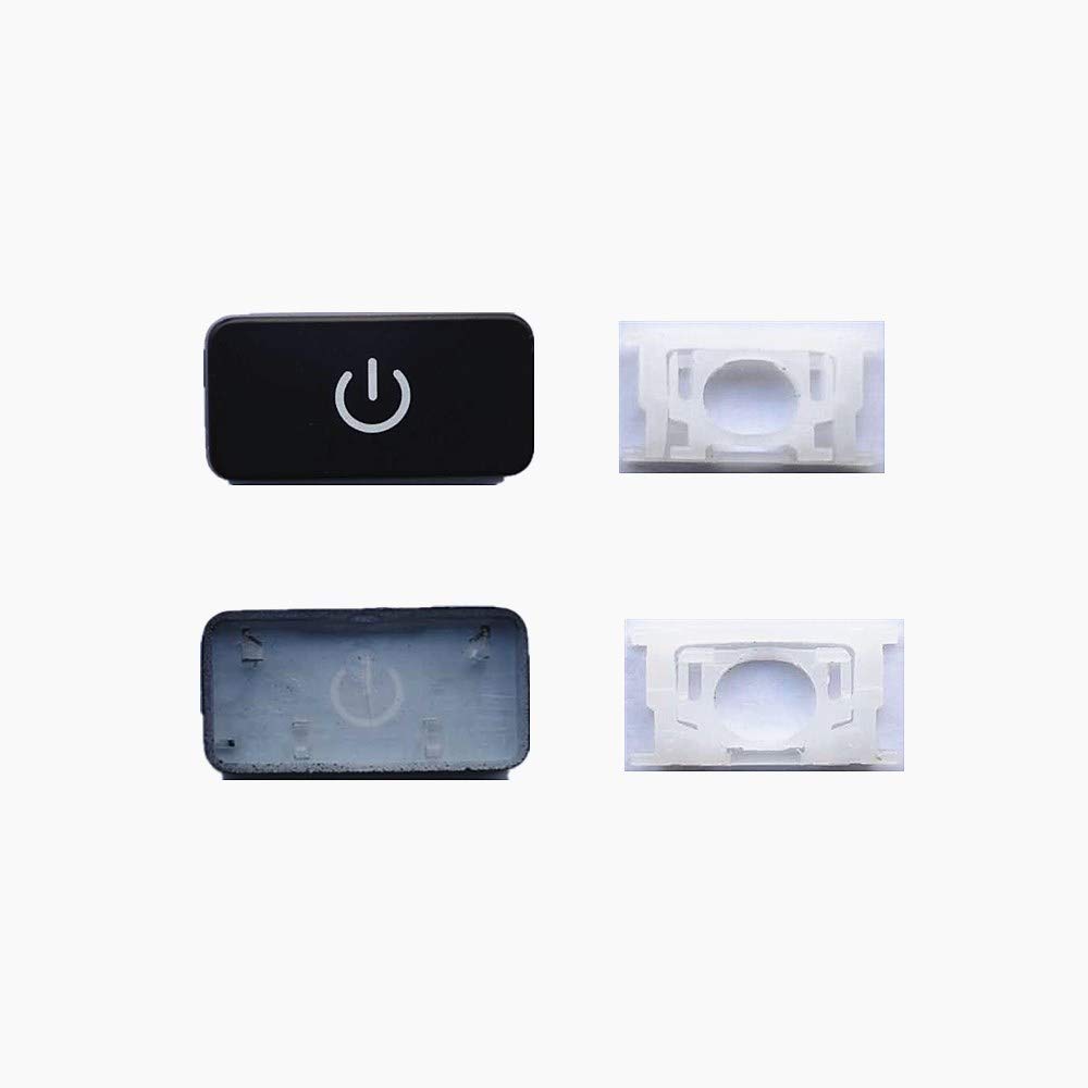 MacBook Pro A1425 A1502 A1398 & MacBook Air A1369 A1466 Replacement Power Button Keycap & Hinge Set - Compatible with AP11 Keyboard - Perfect for DIY Repair and Key Replacement at Home or Office