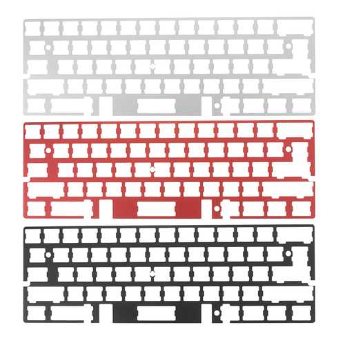 Aluminum Alloy Mechanical Keyboard Frame for RS60 GH60 PCB - Universal DIY Custom Keyboard Case for Gaming & Typing