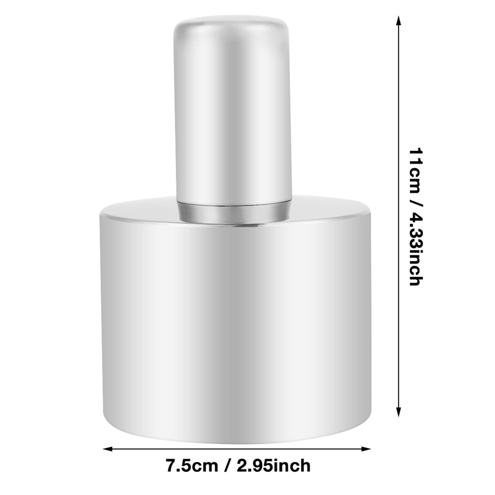 200ml 304 Stainless Steel Alcohol Lamp with Wick - Thickened Lab Burner for Biology, Chemistry & Dental Experiments | Perfect for Science Labs, Classroom Demonstrations & Professional Use
