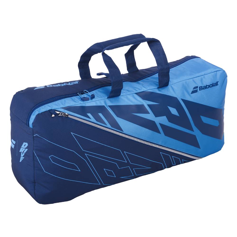Babolat Pure Drive Tennis Duffel Bag 6 Pack - Blue/Navy Racquet Bag for Tennis Players | Perfect for Court, Gym & Travel