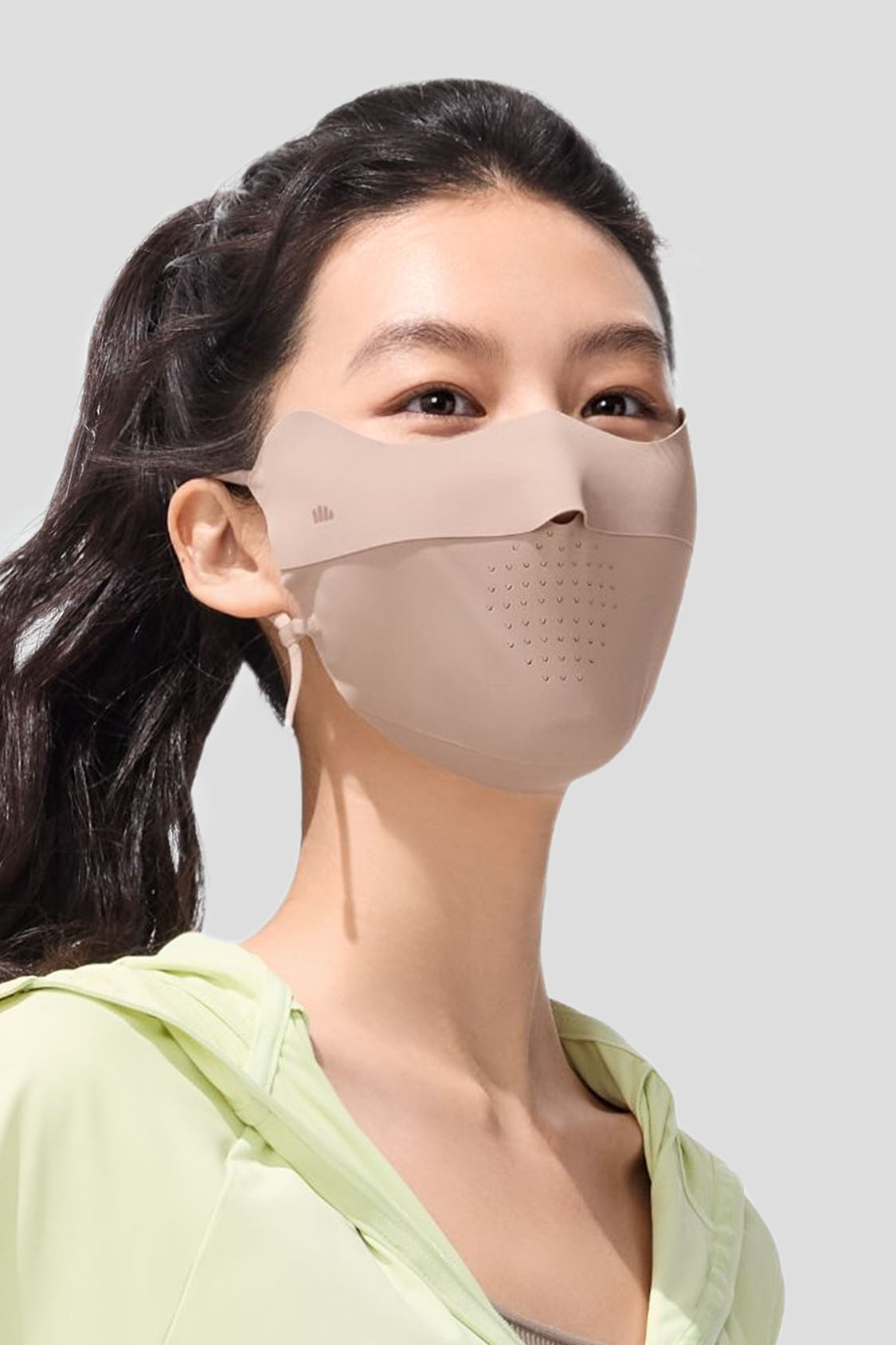 UPF50+ Lightweight Seamless Eye Shield Sun Mask for Outdoor Sports & Driving - AL203 Sun Protection for Running, Cycling, Hiking